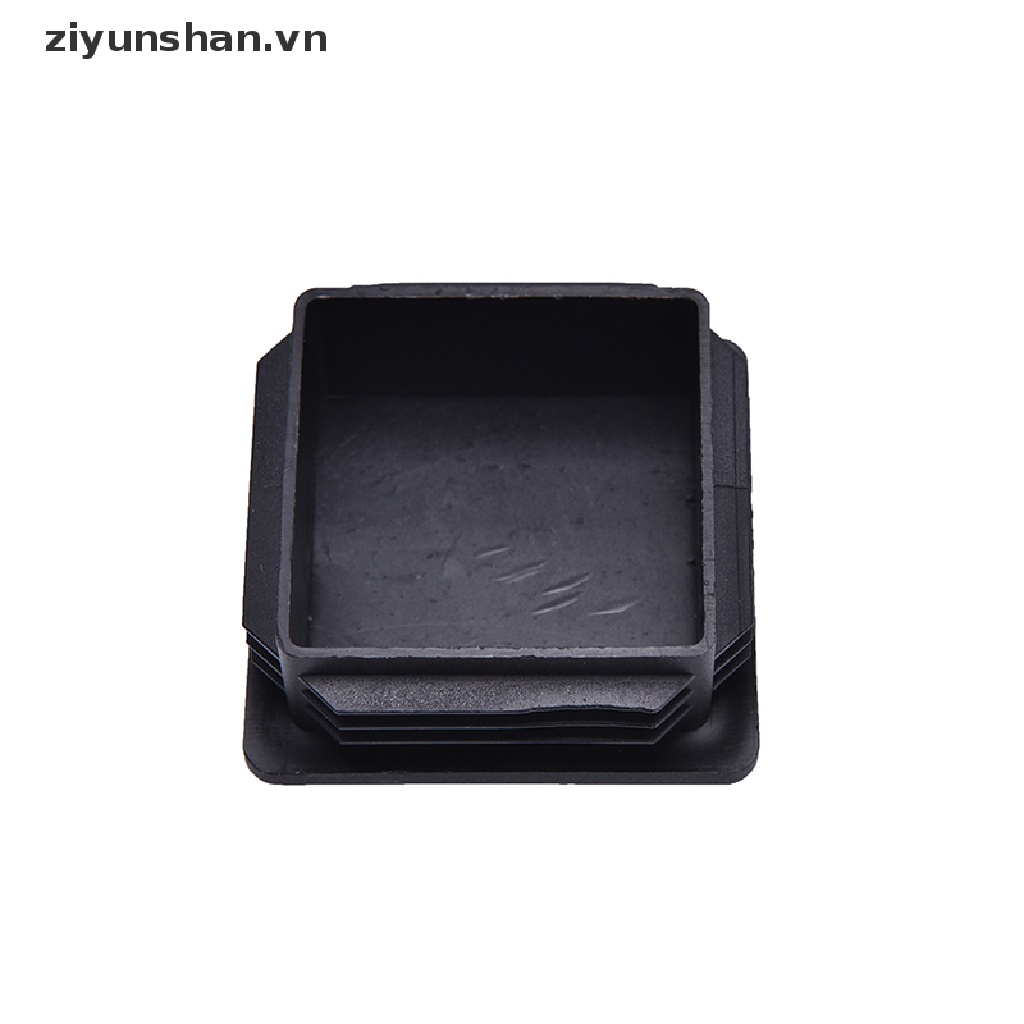 Bộ 10 Nắp Nhựa Vuông Màu Đen Chuyên Dụng Cho Ống Nước vn