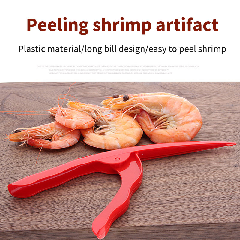 Dụng cụ bóc vỏ tôm tiện lợi
