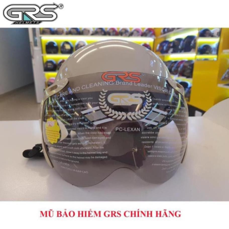 [ SHOPEE ] MŨ BẢO HIỂM 1/2 ĐẦU GRSA33 Nhiều Màu