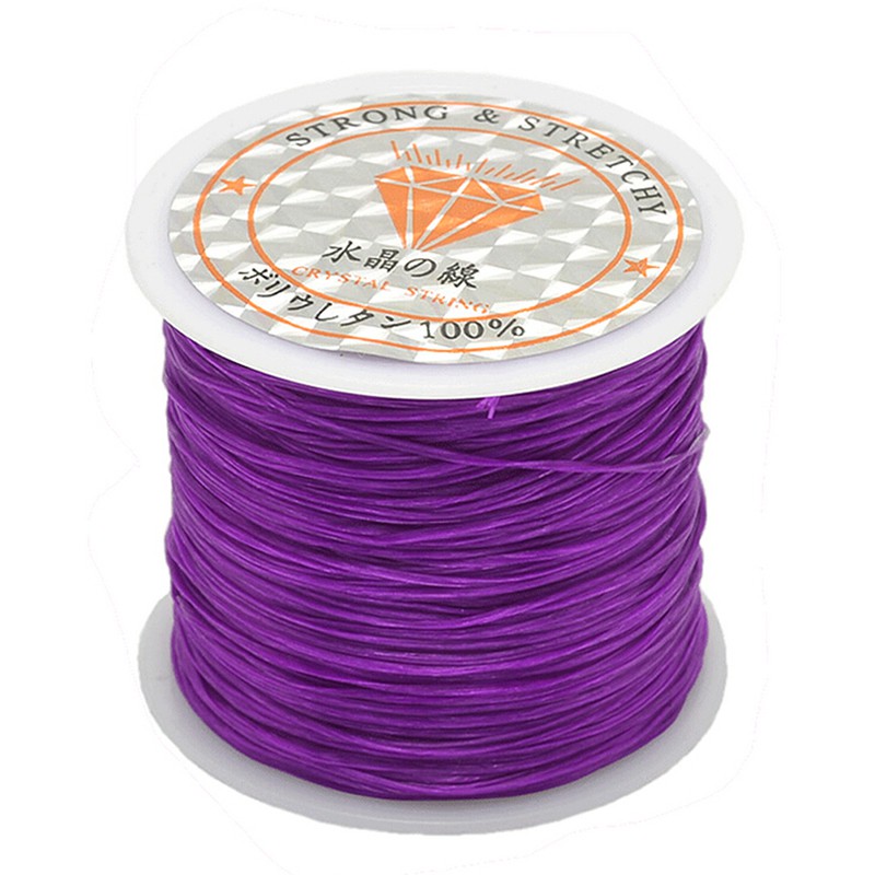 Cuộn Dây 50M Co Giãn Để Xỏ Hạt Làm Trang Sức Diy