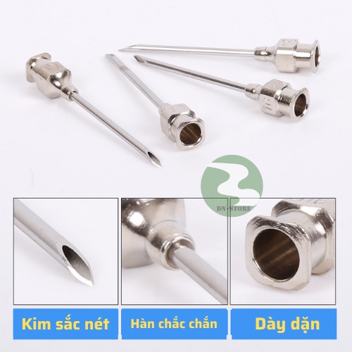 Kim tiêm Gia xúc Gia Cầm vỉ 10 kim DN46
