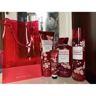 BILL US - Các sản phẩm dòng Japanese cherry blossom fullsize của Bath and body works