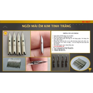 Ngòi bút hoa sen êm trơn