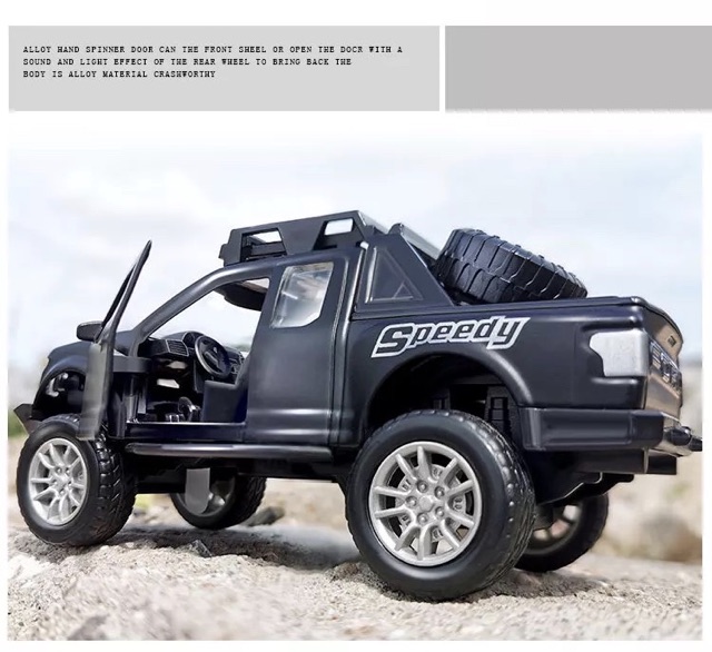 Xe mô hình Ford Raptor có đèn và âm thanh