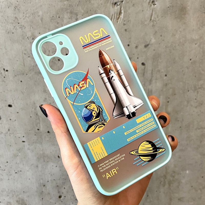 iPhone 12 Ốp điện thoại bảo vệ camera hình phi hành gia iPhone 6 6plus 7 7plus 8 8 Plus X XS XR XS MAX 11 11 PRO 11 Pro MAX SE | BigBuy360 - bigbuy360.vn