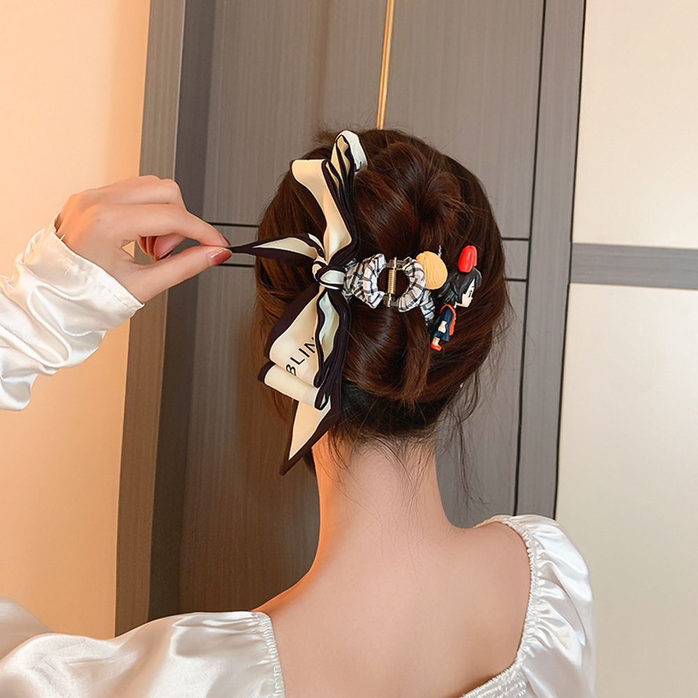 Kẹp tóc họa tiết hoạt hình phong cách Hàn Quốc dễ thương cho nữ