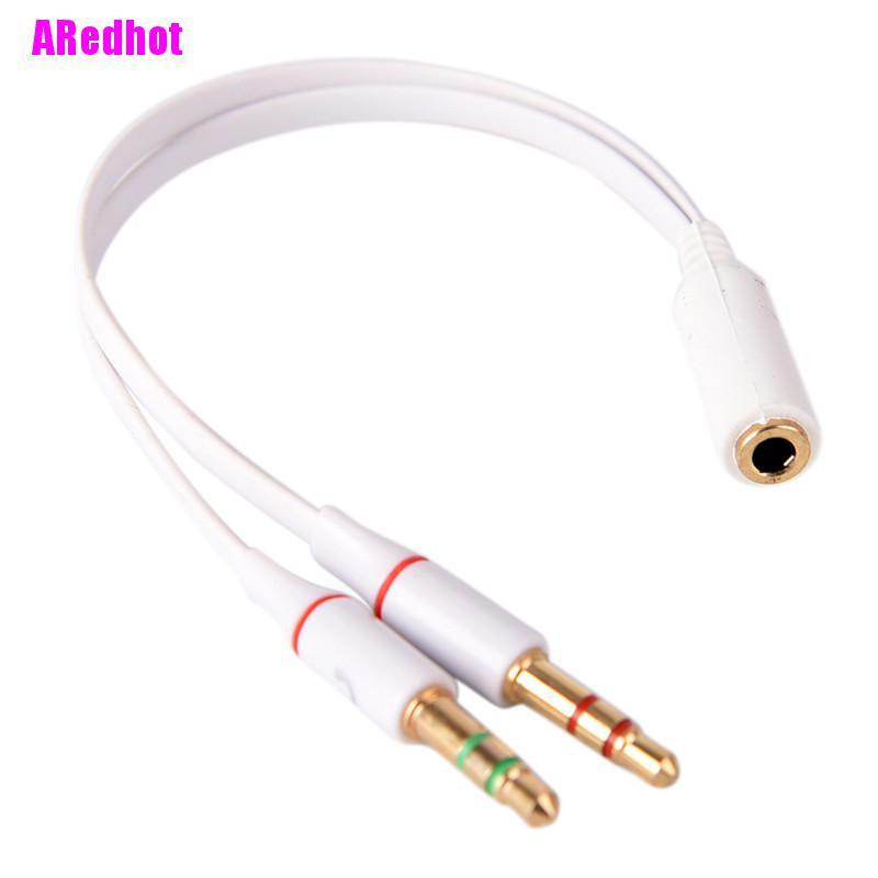 Cáp Chuyển Đổi Âm Thanh Hình Chữ Y Từ 3.5mm Sang 2 Ổ Cắm