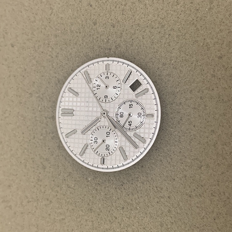 Đồng Hồ Quartz 31.8mm Đa Chức Năng Với Dây Đeo Dạ Quang Cho Vk63