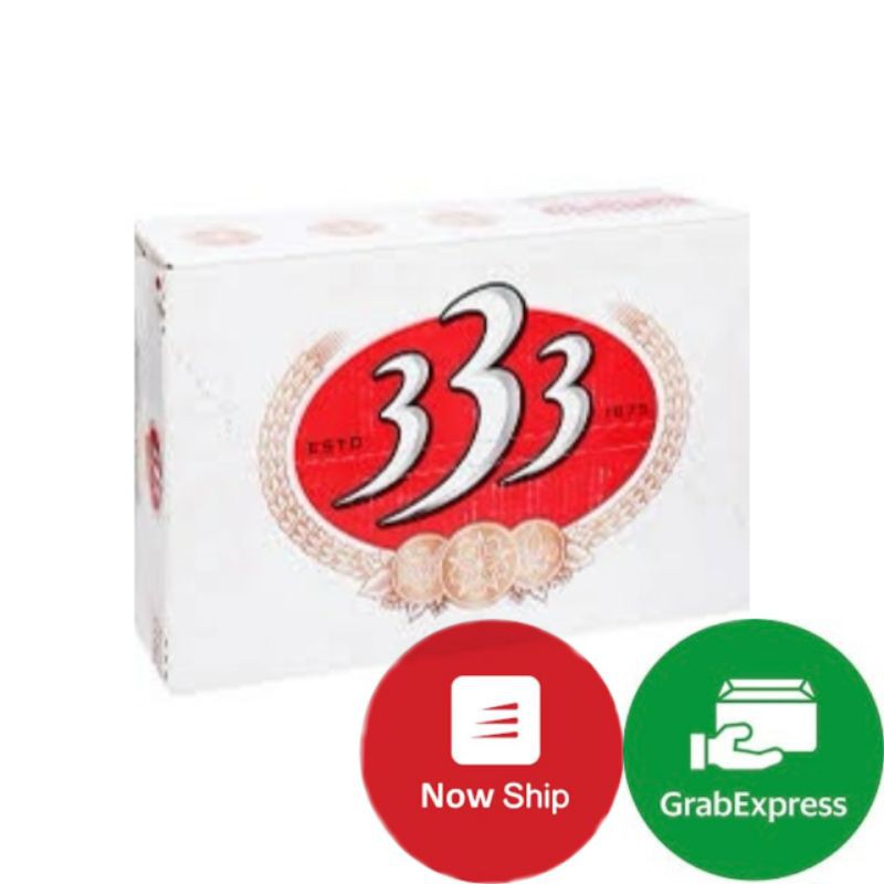 [Giao hoả tốc Hà Nội ]Bia 333 THÙNG 24 lON 330ml [date xa]