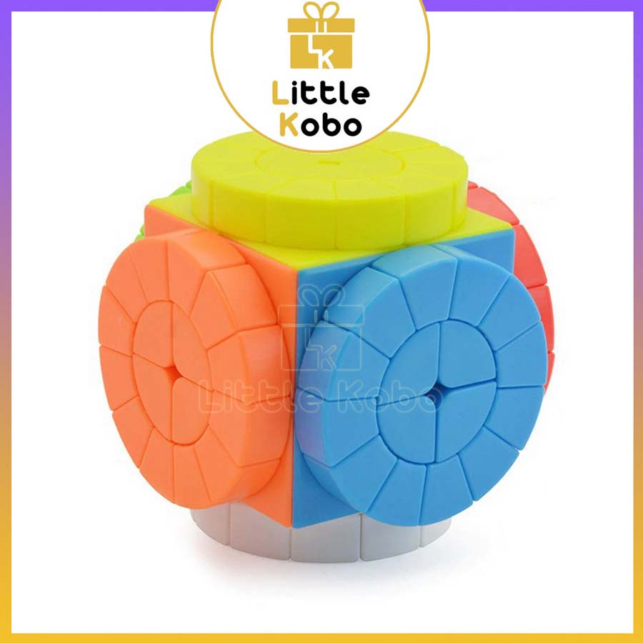 Rubik Time Machine Stickerless Rubic Biến Thể Cỗ Máy Thời Gian Đồ Chơi Trí Tuệ Trẻ Em Phát Triển Tư Duy - Little Kobo