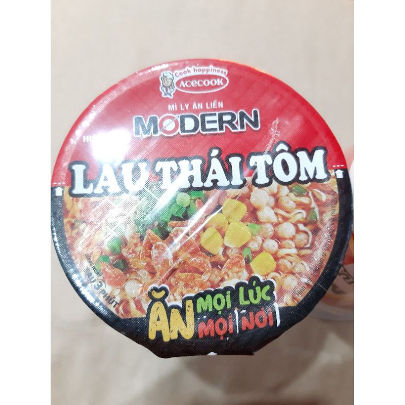 Mì ly Modern lẩu thái tôm