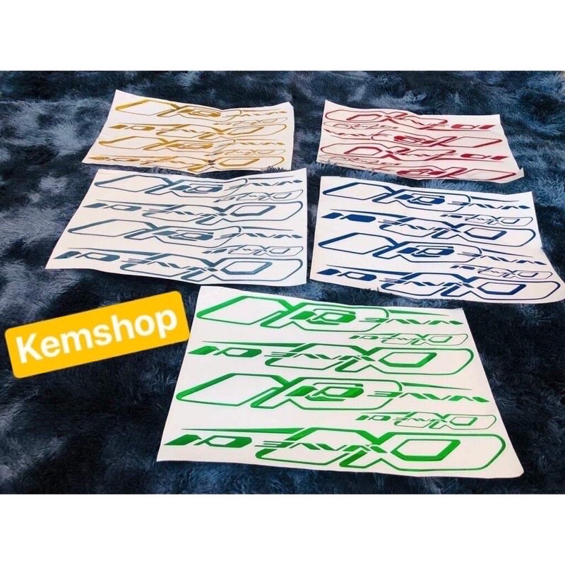 Tem Cắt Crom Dán Các Dòng Xe Wave 50/100/110