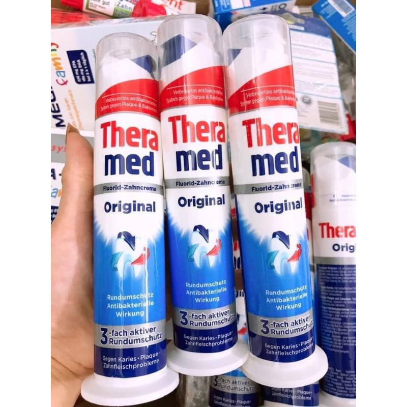 Kem Đánh Răng Theramed Original Dạng Ống 100ml Bản Đức