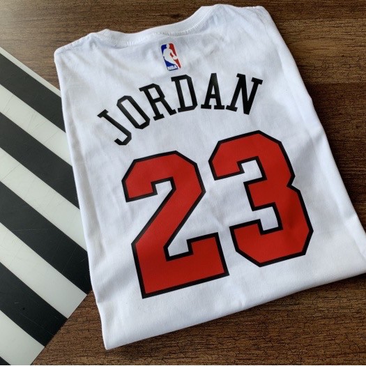Michael Jordan Áo Thun Bóng Rổ In Tên Và Tên Thành Viên Michael Jordan Cá Tính