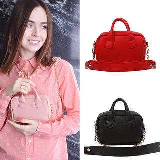 Women Leather Mini Shoulder Phone Bag Crossbody Small Chain Purse