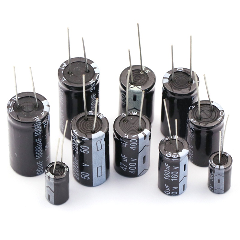 Set 2-50 Tụ Điện Nhôm 10V 16V 100UF 220UF 330UF 470UF 1000UF 2200UF 4700UF 10UF 22UF 47UF 3300UF 6800UF 100UF