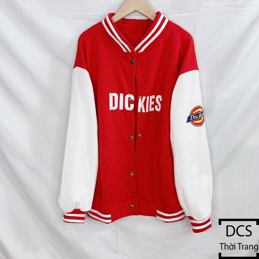 [Mã FAMARAL1 giảm 10K đơn 50K] Áo Khoác Bomber DicKies Unisex Phối Màu Hot Trend 2021 Xưởng May DCS Mã