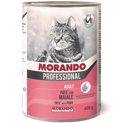 Pate mèo Morando Professional 400g, Pate cho mèo trưởng thành