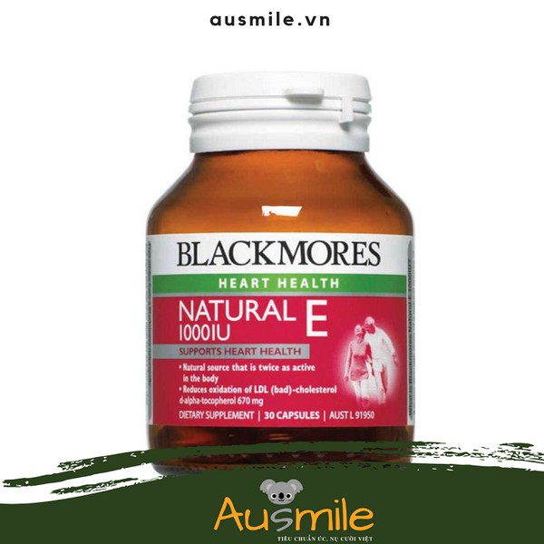 Blackmores Natural Vitamin E 1000IU 30V