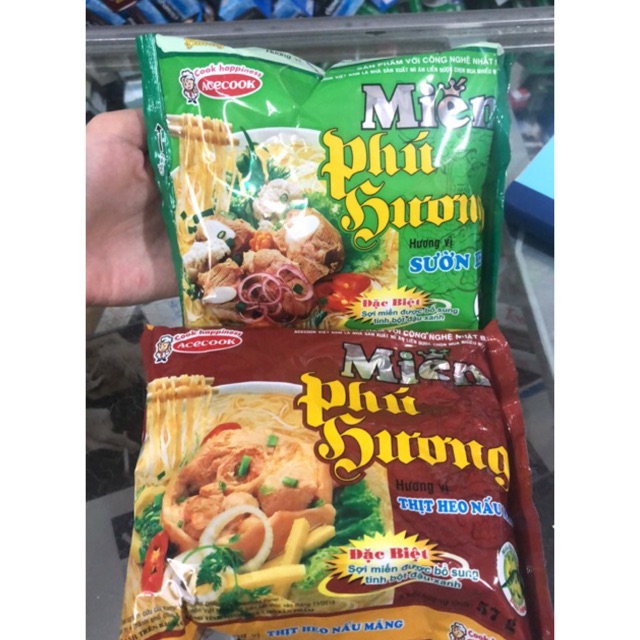 Miến Phú Hương Thơm Ngon Đủ Vị Gói 58G