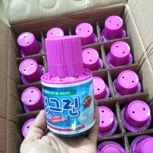 CHAI TẨY BỒN CẦU HÀN QUỐC SIÊU DIỆT KHUẨN HƯƠNG LAVENDER
