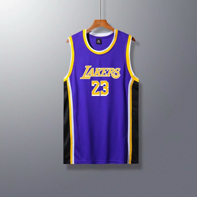 Áo Ba Lỗ Chơi Bóng Rổ In Chữ Lakers Kobe Bryant 24 James 23 Thời Trang Mùa Hè Cho Nam Giới