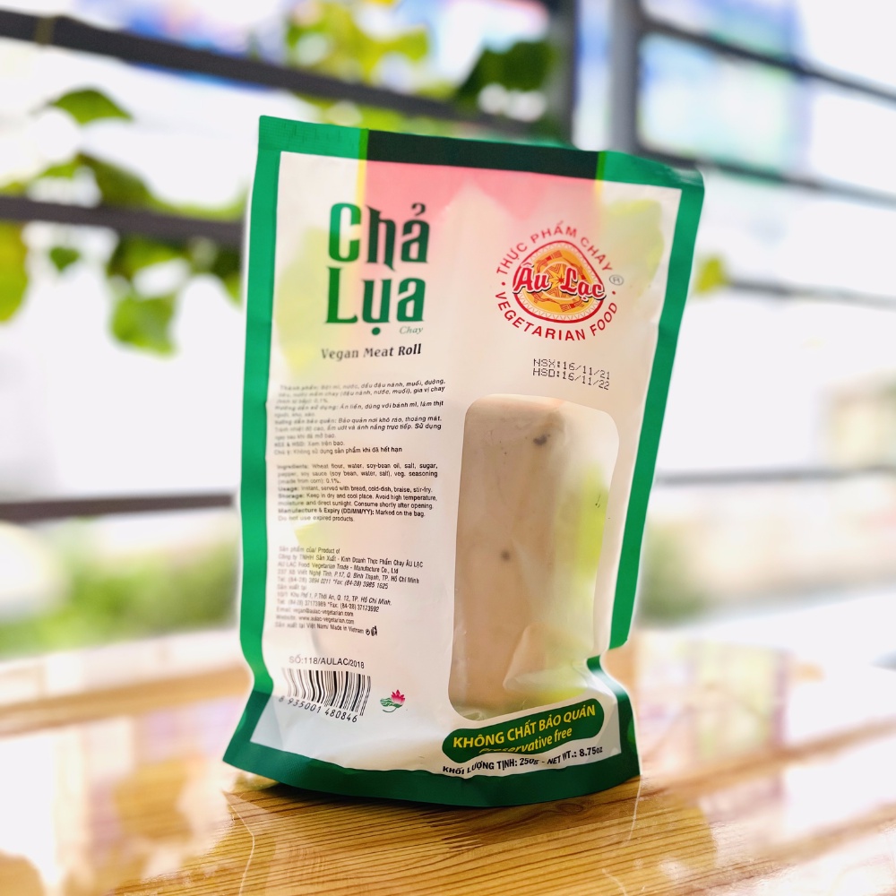 Chả Lụa Chay 250g - Thực Phẩm Chay Âu Lạc, Đồ Chay | BigBuy360 - bigbuy360.vn