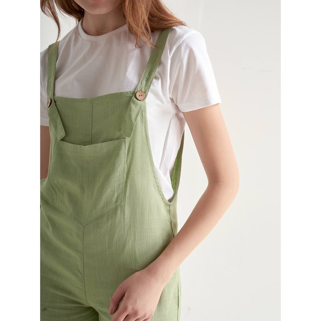 [Mã WABRHI5 giảm 15% đơn 599K] Yếm Quần Xanh Mạ - YV LE & CO | BigBuy360 - bigbuy360.vn