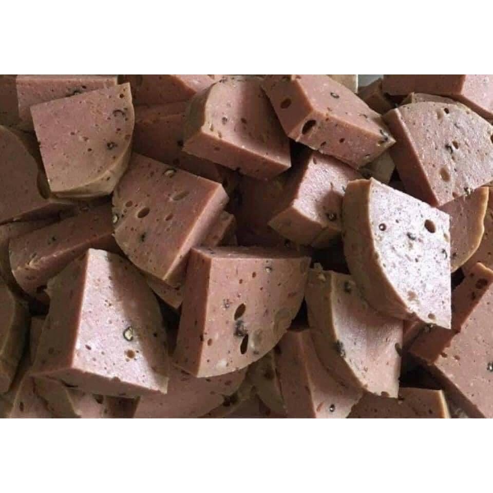 Giò Bò cam kết 100% từ thịt bò tươi nguyên chất - không pha trộn - Giò chả Tuấn Ngọc ( ship liền tay)
