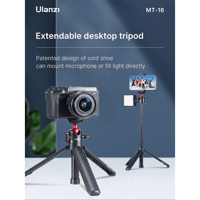 Chân tripod Ulanzi MT-16 cho điện thoại máy ảnh