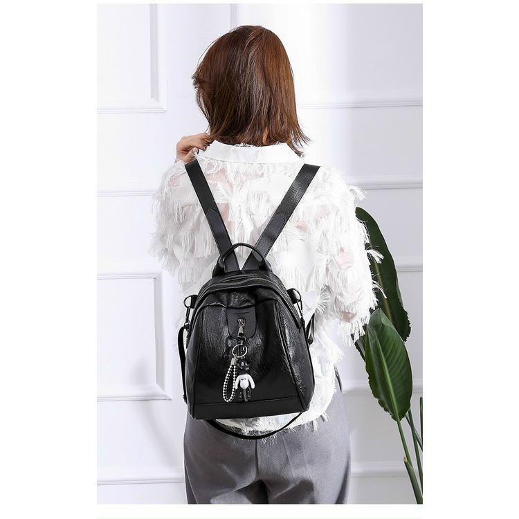 Balo gấu nữ loại nhỏ đi học, đi chơi