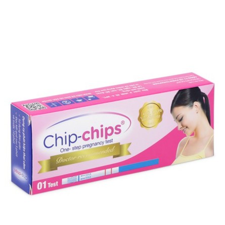 ✅[CHÍNH HÃNG] Que thử thai Chip Chips - chipchip (1 que)