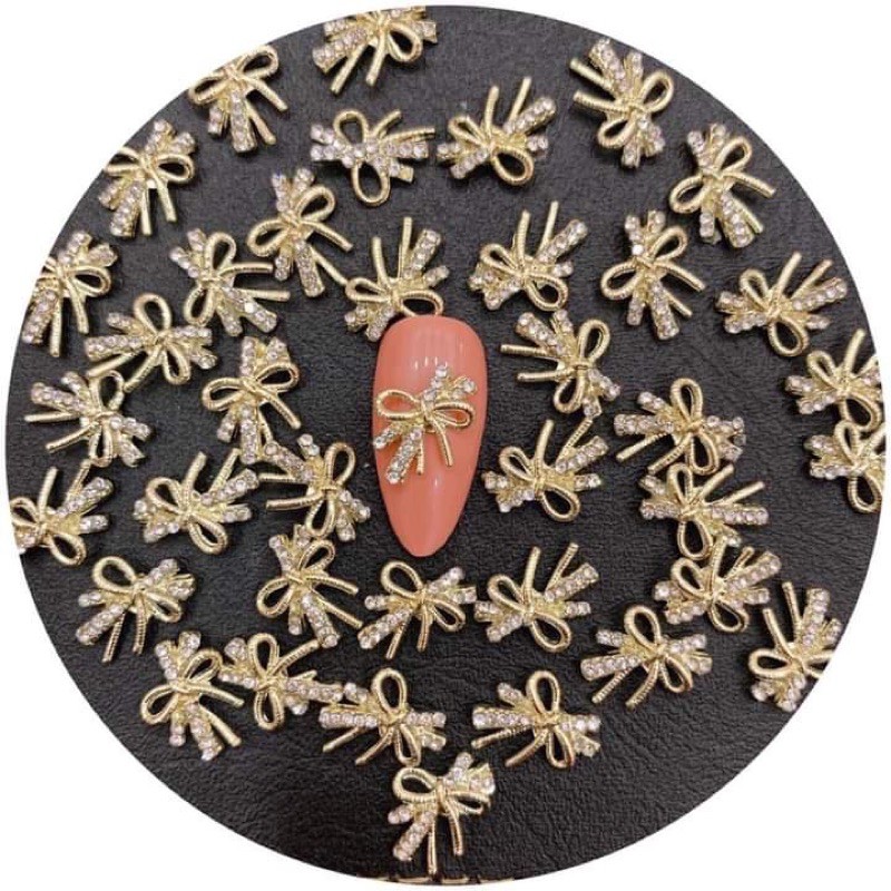 nơ quốc dân- Cham nơ- Phụ kiện nail