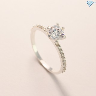Nhẫn bạc nữ đẹp đính đá giá rẻ NN0188 - Trang Sức TNJ