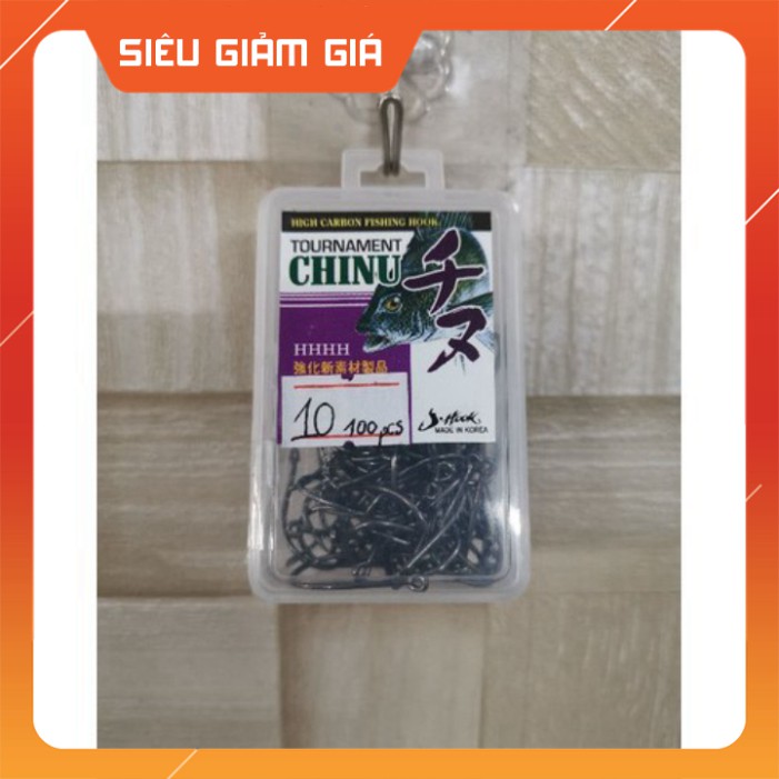 [Combo] Hộp Lưỡi câu CHINU HÀN QUỐC chuyên chép,trôi,trắm,tra câu biển tùy chọn size - ĐỒ CÂU ĐINH THẮNG [Giá rẻ]