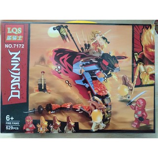 Bộ đồ chơi lắp ráp lego Ninjago LQS 7172