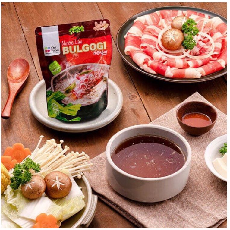 Combo 5 túi Nước Lẩu Bulgogi Hotpot (200g) | BigBuy360 - bigbuy360.vn