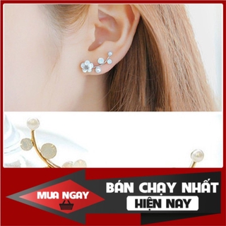 Khuyên tai nữ thời trang, màu sắc cá tính sành điệu, mẫu Âu Mỹ mới