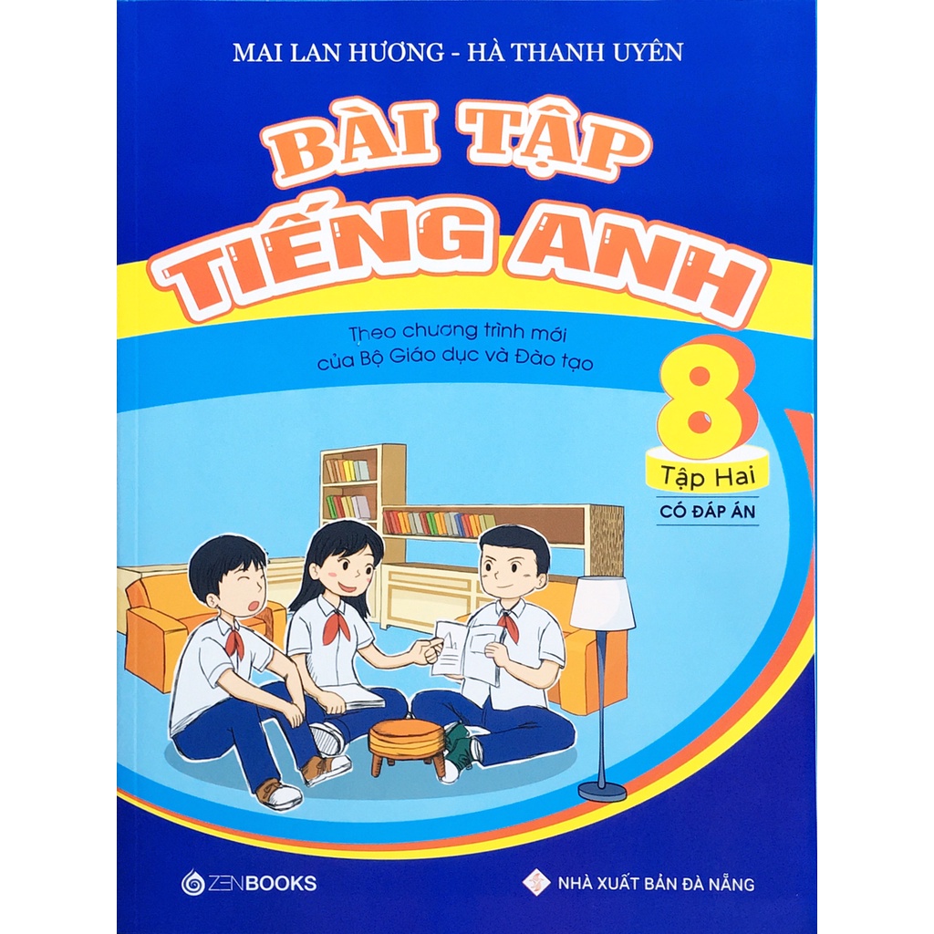 Sách - Bài tập tiếng Anh 8 tập hai - Có đáp án (Theo chương trình mới của Bộ GD&amp;ĐT)