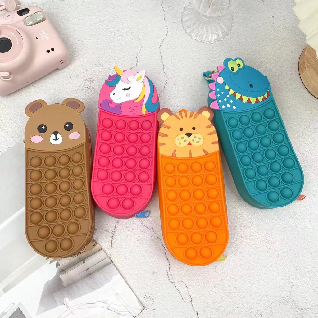 Free POP IT Bag Hanging / Place Of POP IT Hộp Bút Chì POP IT / Nhiều HP Bag POP IT Nhân Vật Độc Đáo