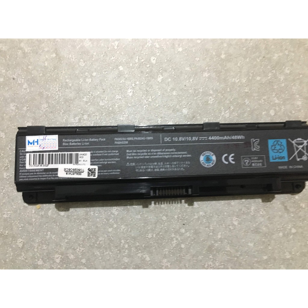 [Mã ELFLASH5 giảm 20K đơn 50K] Pin laptop Toshiba Satellite PA5109U PA5024U