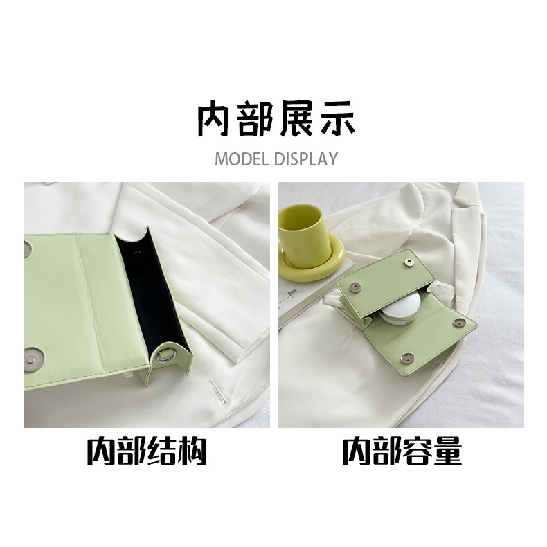 Túi đeo chéo Jasmin Noir họa tiết dập caro đính ngọc trai giả thời trang cho nữ