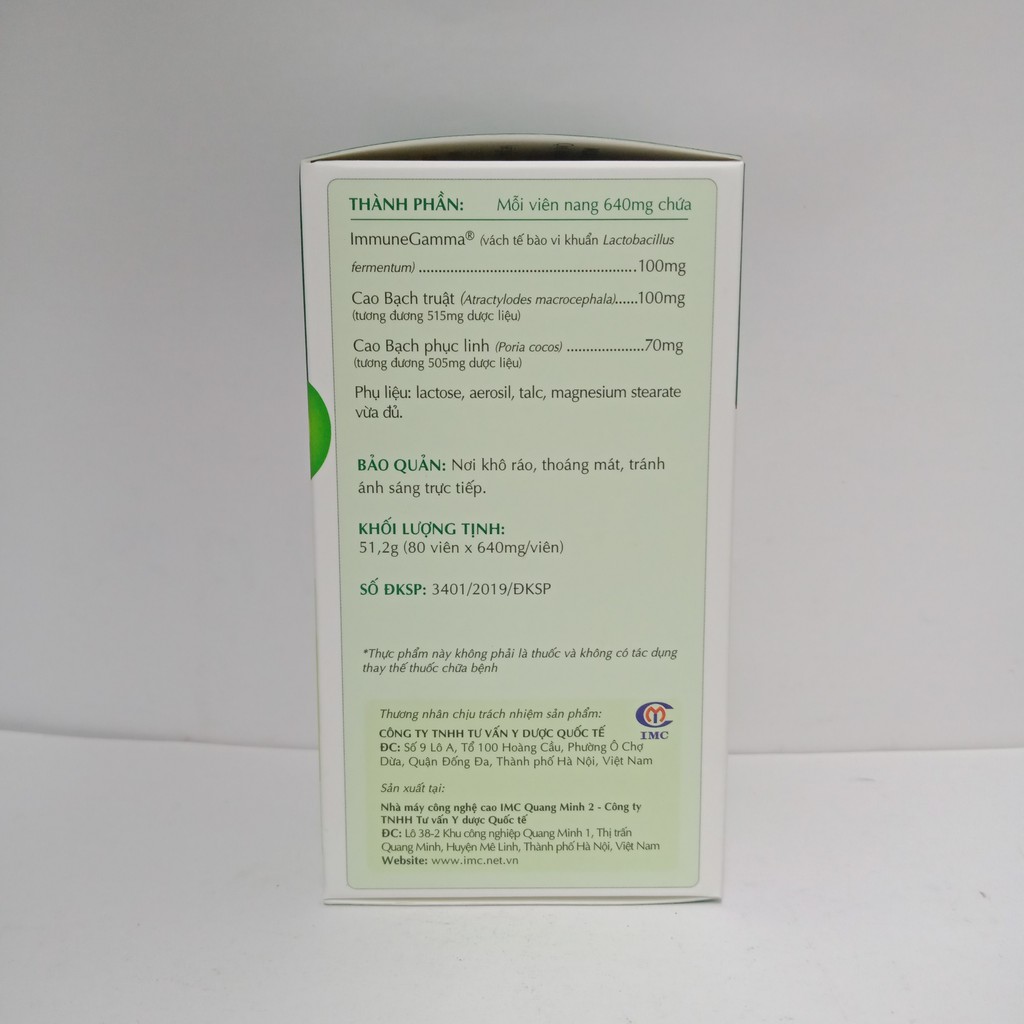Tràng Phục Linh (80 Viên) - Giúp bảo vệ niêm mạc đại tràng và nâng cao sức đề kháng đường ruột - cvspharmacy