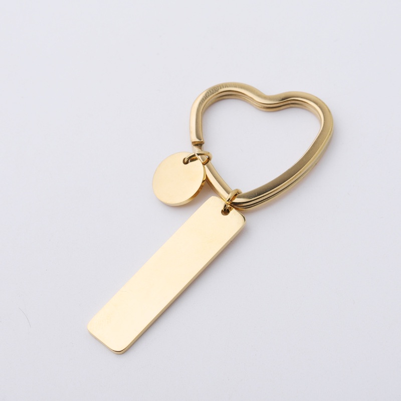 Móc Chìa Khóa Bằng Thép Không Gỉ ECGIFT KE002