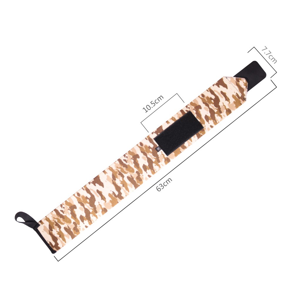 1 Cặp Băng Quấn Cổ Tay Hỗ Trợ Nâng Tạ Hoạ Tiết Camo