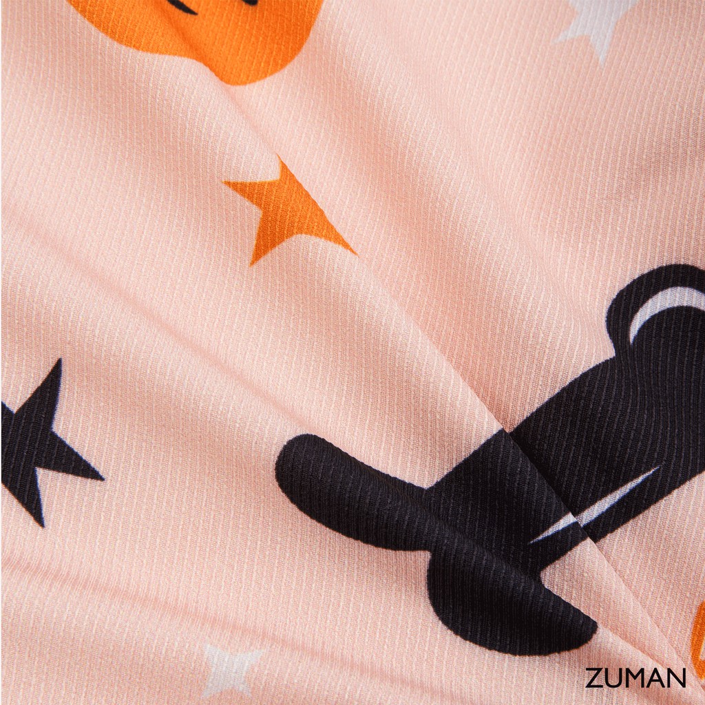 [Mã FAMALLT5 giảm 15% đơn 150K] Áo sơ mi nam ngắn tay vải lụa thiết kế hoạ tiết halloween hoạt hình - ZUMAN - ASM82 | BigBuy360 - bigbuy360.vn