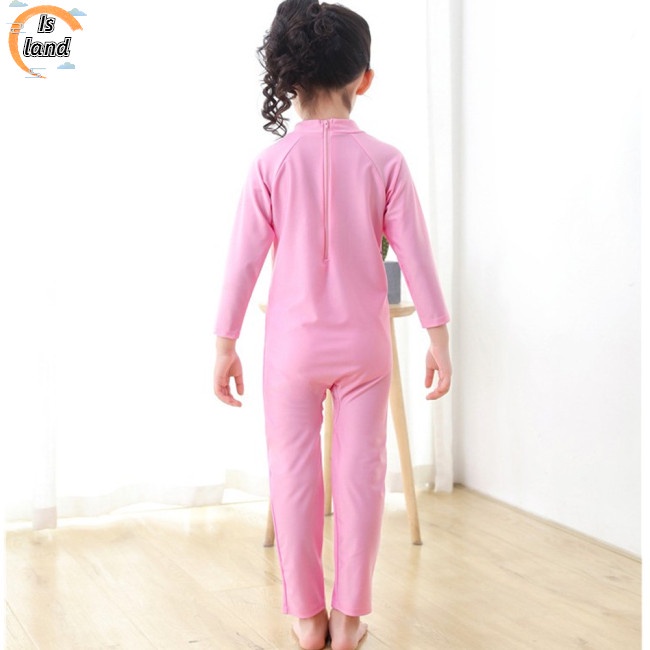 Bộ đồ bơi dài tay chống nắng họa tiết hoạt hình cho bé 3-11 tuổi