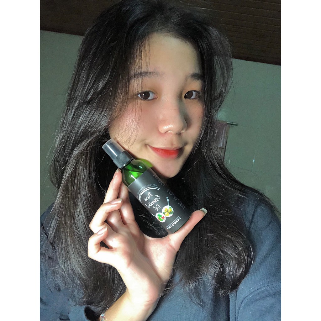 CHAI XỊT DƯỠNG TINH DẦU BƯỞI XANH & SERUM JOJOBA PURE ESSENTIAL OIL kích_mọc_tóc trị_rụng_tóc | BigBuy360 - bigbuy360.vn