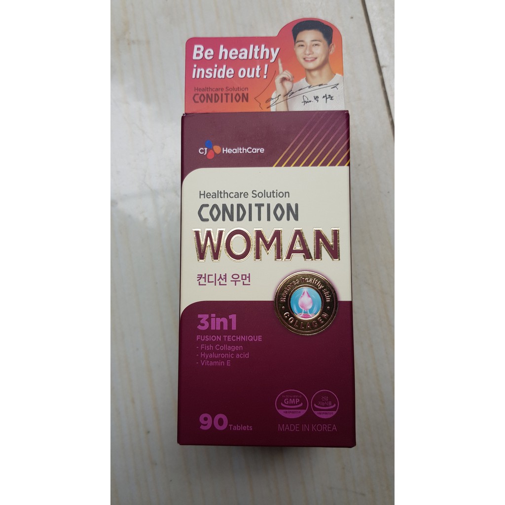 Viên uống collagen và cấp ẩm Condition Woman hàn quốc | BigBuy360 - bigbuy360.vn