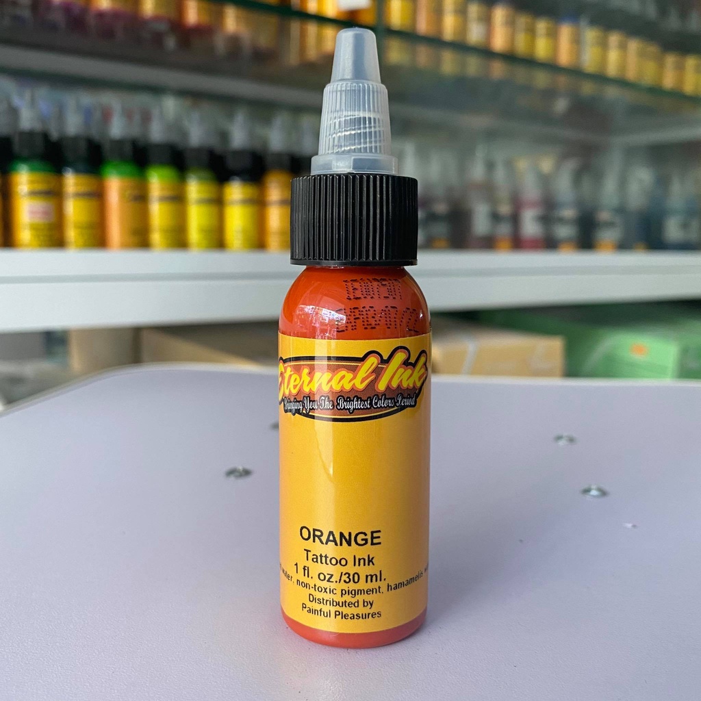 Mực Xăm Eternal Orange 30ml
